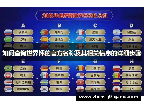 如何查询世界杯的官方名称及其相关信息的详细步骤